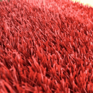 red colour artificial grass 1