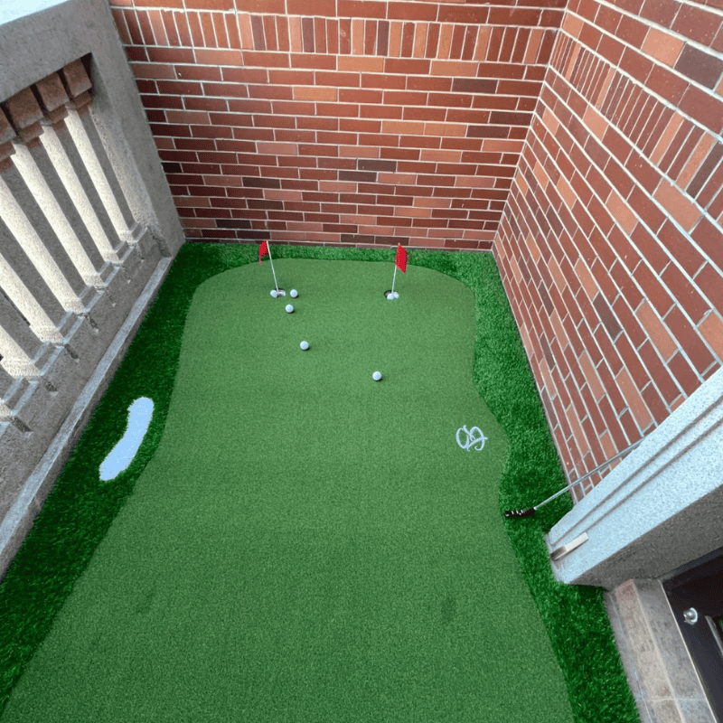 Putting Green Turf 1 artificial grass putting green backyard installation multi purpose durable