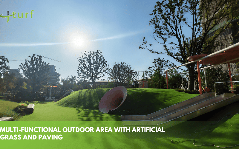 Más de 30 ideas de césped artificial y pavimentación para elevar cualquier espacio exterior en 2025 10 artificial turf outdoor playground synthetic grass family park durable multi functional design
