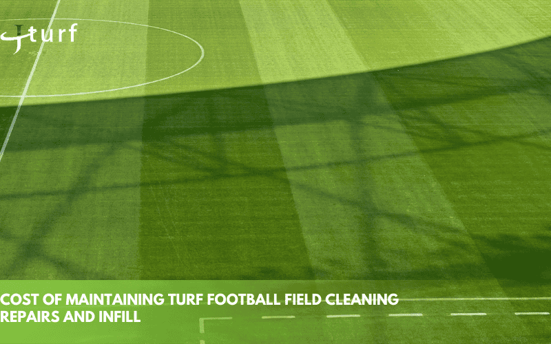 ¿Cuánto cuesta instalar un campo de fútbol de césped artificial? 1 cost of maintaining turf football field cleaning repairs and infill