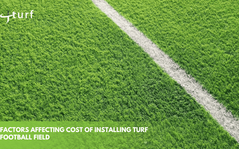 ¿Cuánto cuesta instalar un campo de fútbol de césped artificial? 2 factors affecting cost of installing turf football field