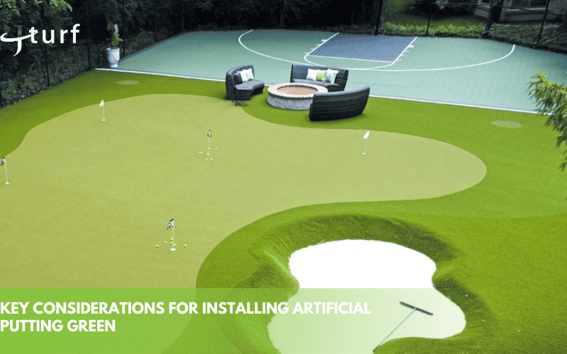 Instalación de un Green de Golf DIY: Construye tu Propia Área de Práctica 1 key considerations for installing artificial putting green 1