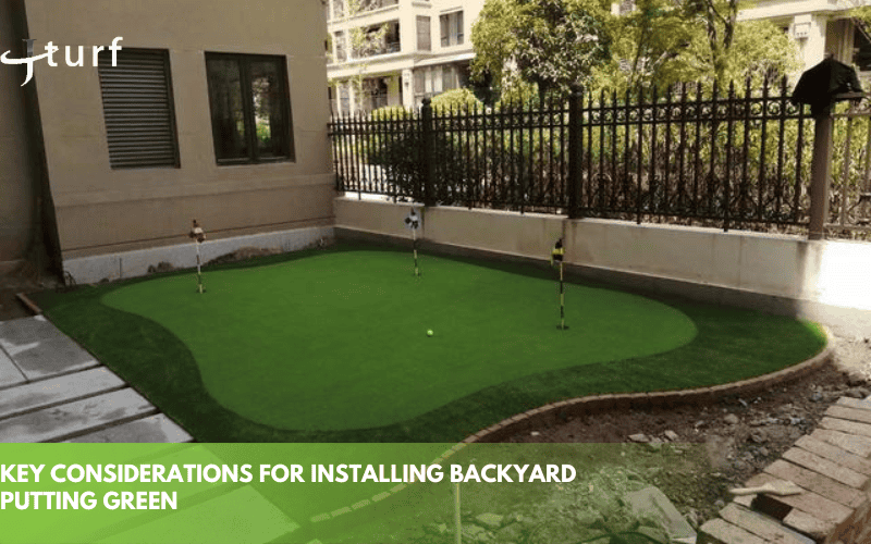 Backyard Putting Green Guide: Design, Build, Cost and Maintain 1 key considerations for installing backyard putting green