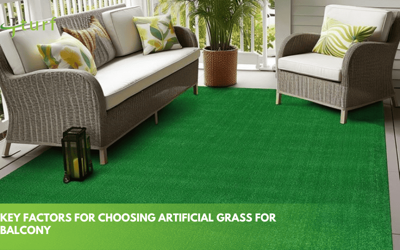 Choose Fake Grass for Balcony: Pros & Cons, Best Products, Installation, Maintenance & Design 1 key factors for choosing artificial grass for balcony