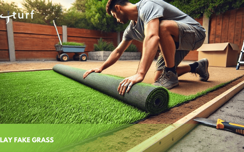 Guía paso a paso para instalar césped artificial 5 lay fake grass 1