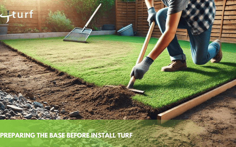 Guía paso a paso para instalar césped artificial 1 preparing the base before install turf 2
