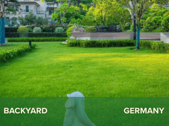 Residential 12 residential artificial grass for backyard, low maintenance, perfect for Germany homes