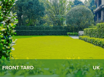 Residential 13 residential artificial grass for front yard, perfect low-maintenance option for UK homes