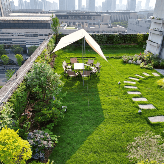 Residential 4 residential artificial grass on rooftop easy maintenance perfect for outdoor
