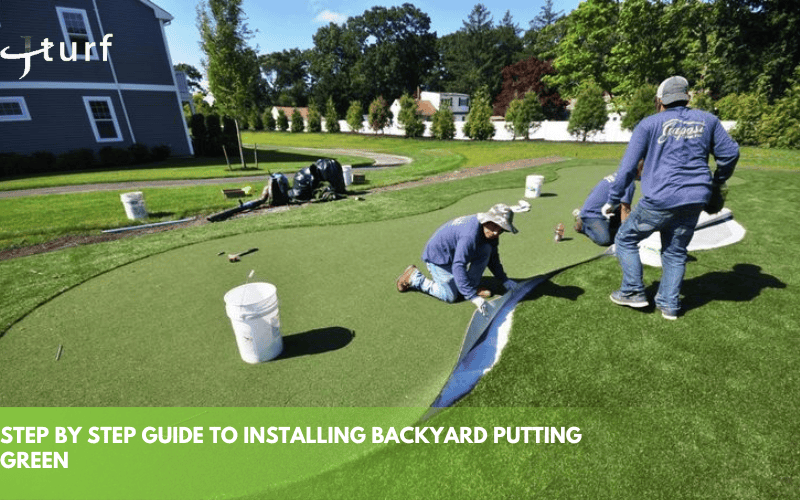 Instalación de un Green de Golf DIY: Construye tu Propia Área de Práctica 2 step by step guide to installing backyard putting green 1
