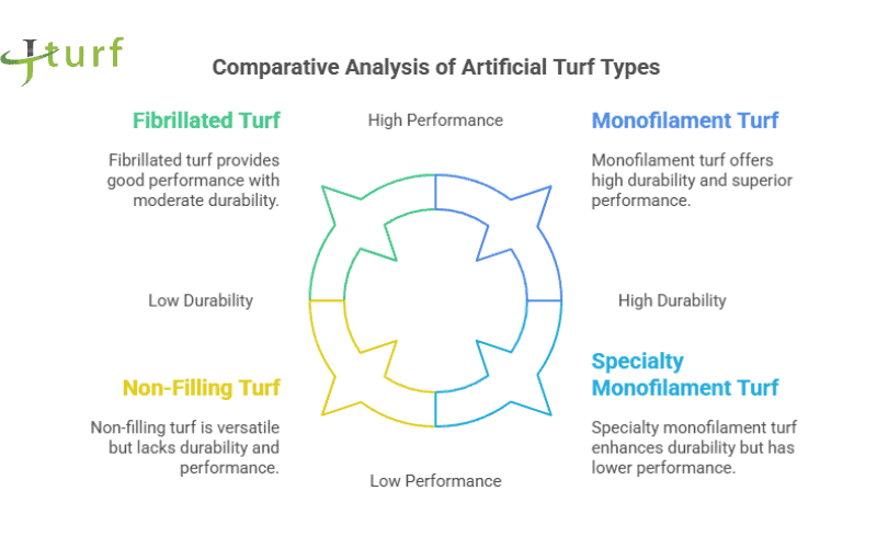 Best Artificial Grass for Football: A Comprehensive Guide 1 comparative analysis of artificial turf types fibrillated non filling monofilament specialty