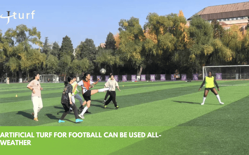 Different Types of Turf Football Fields: Which One is Best? 7 group of people playing football on synthetic grass field outdoor sports activity professional grade turf for games