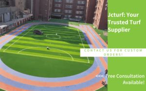 multi purpose synthetic turf sports field with running track outdoor athletic facility for football and track events