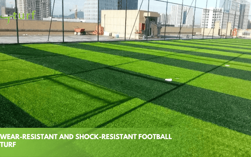 Different Types of Turf Football Fields: Which One is Best? 1 rooftop football field with artificial turf professional grade sports surface durable and low maintenance for urban sports