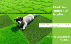 Césped sintético para mascotas con superficie cómoda para cachorros y fácil limpieza.