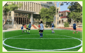 synthetic grass youth football training field outdoor multi purpose low maintenance