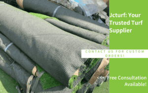 Rolled used artificial grass prepared for recycling or repurposing
