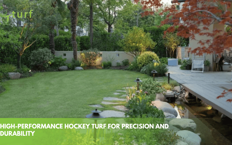 30 Creative Front Yard Turf Ideas: Low Maintenance & Budget-Friendly Designs 6 artificial turf backyard garden with natural stone path and landscape lighting
