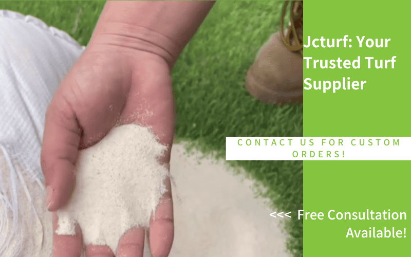 fine silica sand infill for synthetic grass used in low abrasion sports turf surfaces