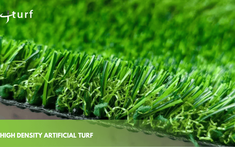 Everything You Need to Know About PFAS-Free Artificial Turf 1 high density artificial turf close up durable landscaping grass