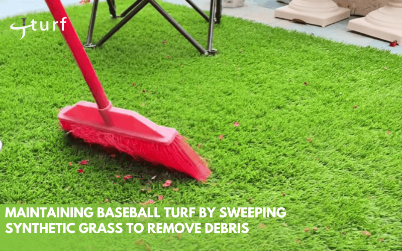 Baseball Field Turf Maintenance Guide: Steps, Costs, Tools, and Tips 2 maintaining baseball turf by sweeping