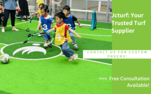 synthetic grass play area for kids indoor youth football training