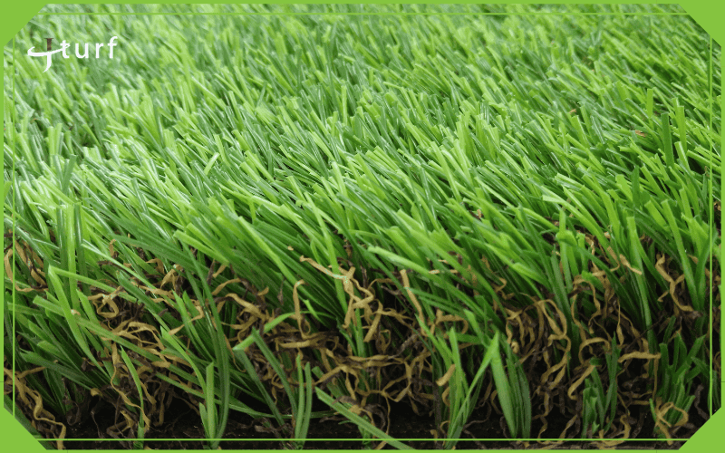JC B35126CX child safe artificial grass ideal for family backyards