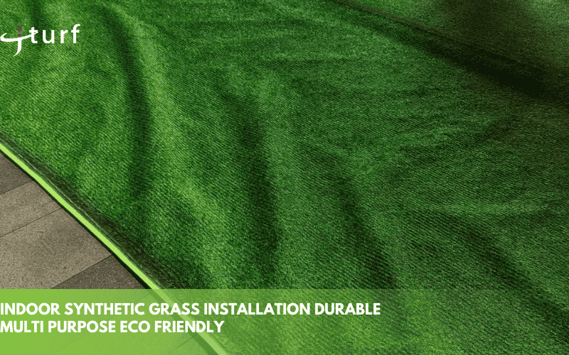 indoor synthetic grass installation durable multi purpose eco friendly