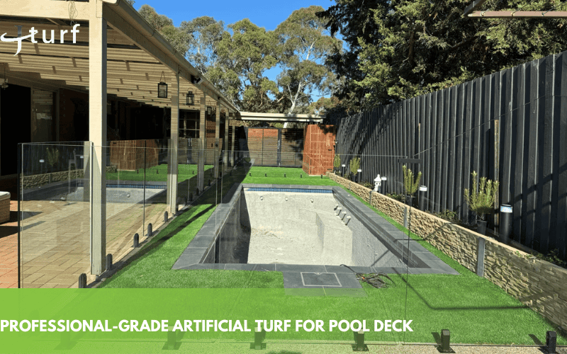 professional grade artificial turf for pool deck