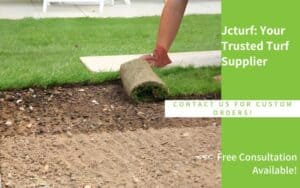 Instalación de césped artificial en terreno arenoso