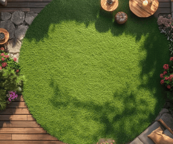 artificial turf circular patio low-maintenance synthetic grass for outdoor seating artificial turf circular patio low-maintenance synthetic grass for outdoor seating